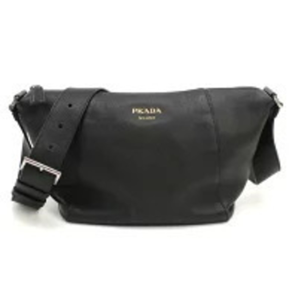 Prada Tessuto Crossbody Bag Black